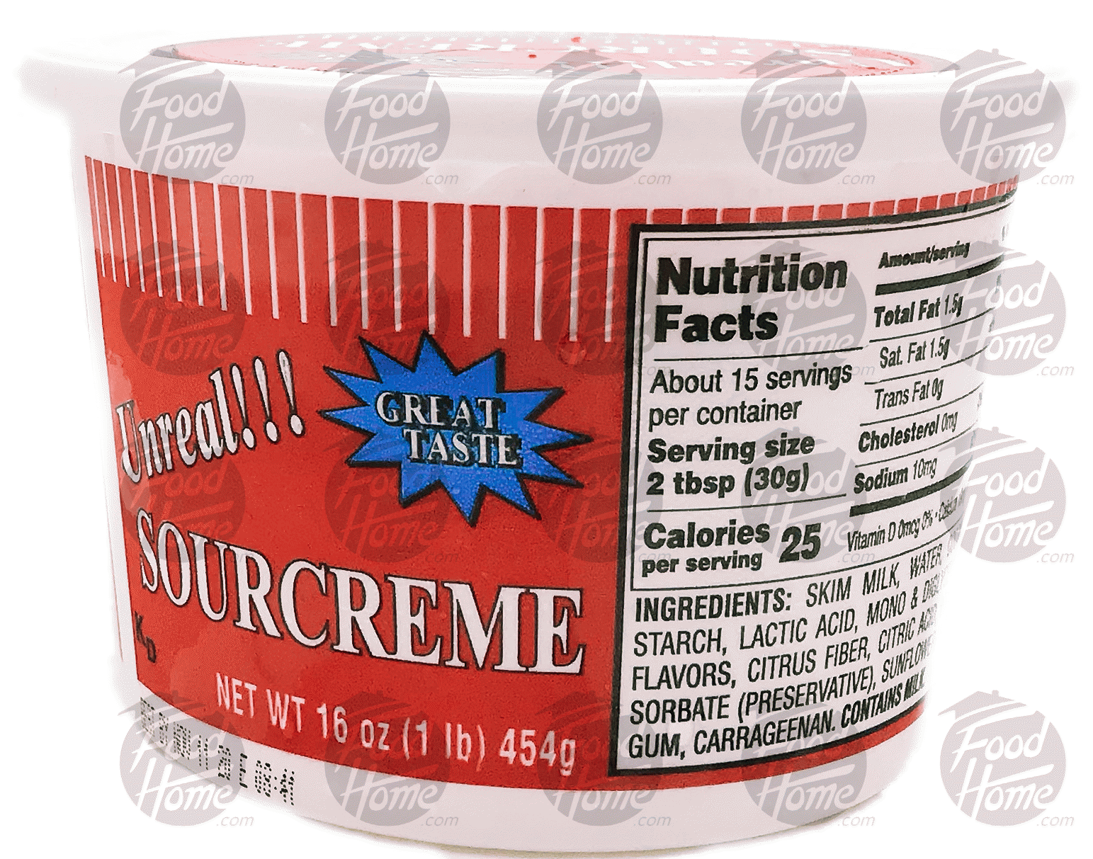 Lakeview Farms  sourcreme, plastic tub Full-Size Picture